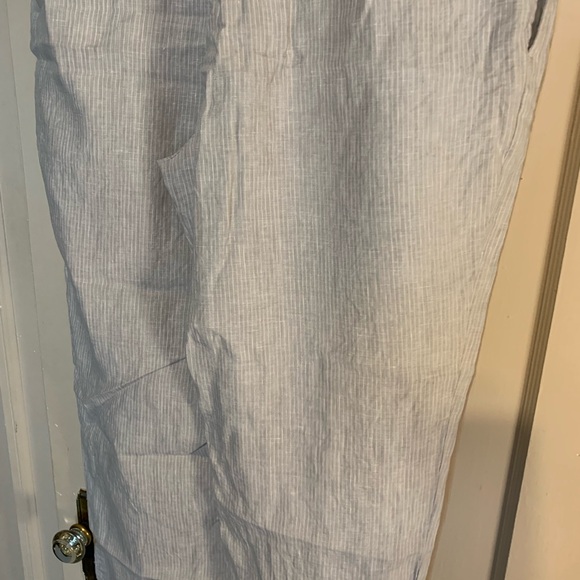 Calvin Klein Mens Suit Jacket SZ XL Pants 40X30 100% Linen Beachy Preppy Summer - Picture 14 of 14